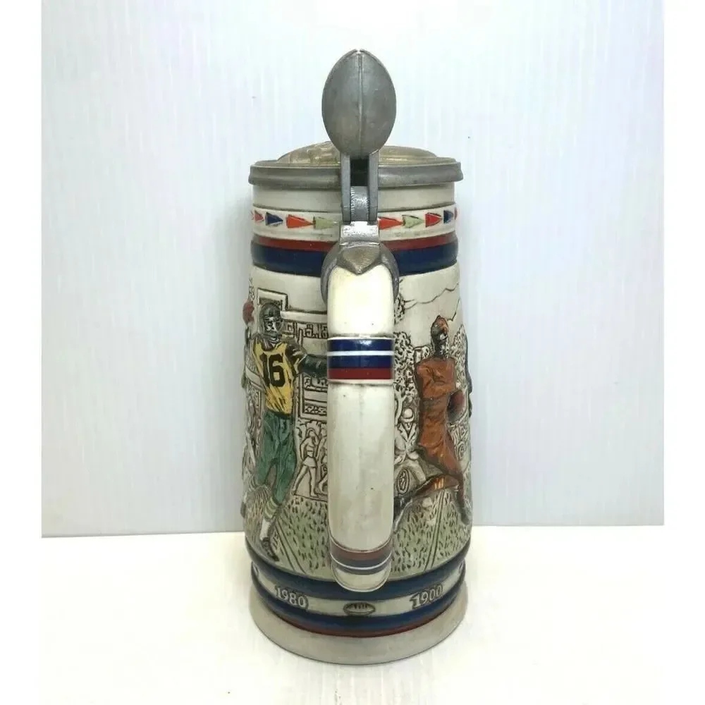 Vintage Avon NFL Football Beer Stein #12614 1983 Made In Brazil 1983